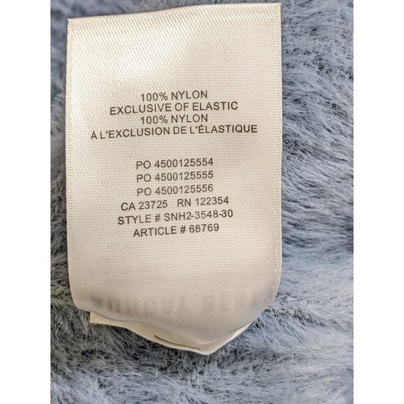 Sunday Best Aritzia Kitten Sweater Womens S Blue Fuzzy Pullover Balloon Sleeve - Picture 6 of 8